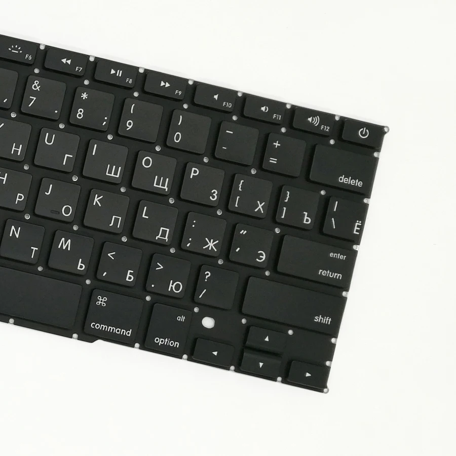 Новая клавиатура с русской и раскладкой 5 шт./лот + Подсветка для Macbook Pro 15 дюймов