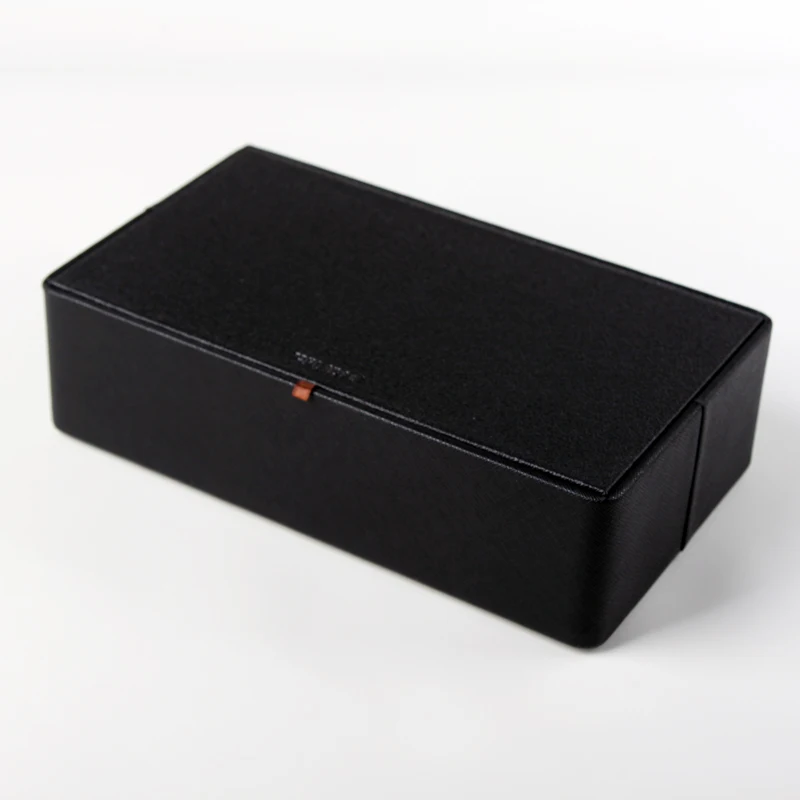 Черный современный тканевый чехол кожаный Органайзер для салфеток