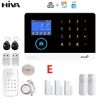 Беспроводная домашняя система охранной сигнализации PG103 с Wi-Fi и GSM для приложения Tuya Smart Life с клавиатурой и датчиком движения, SOS, совместима с Google Alexa