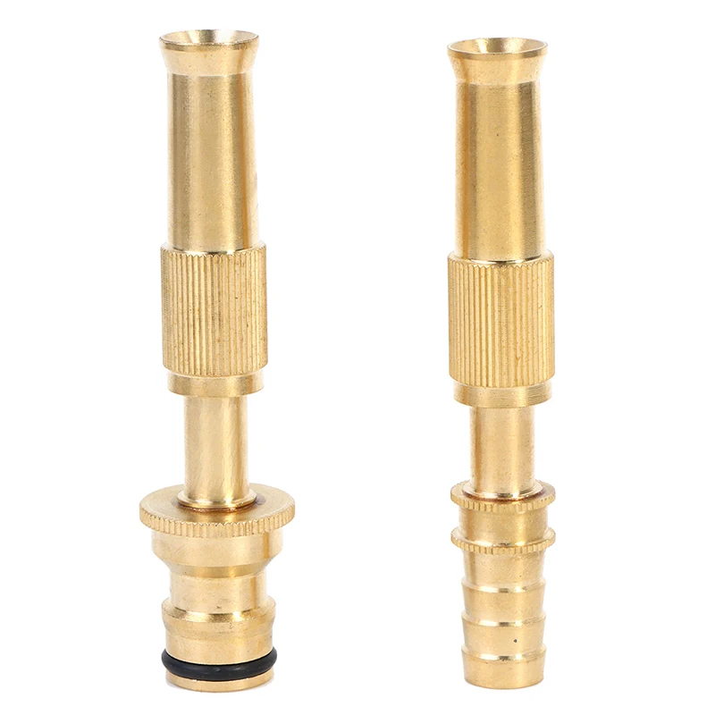 

1PC Full Brass Garden Car Wash Adjustable Brass Sprinkler Spray Nozzle Water Gun Irrigation System Sprinklers Water Sprayer