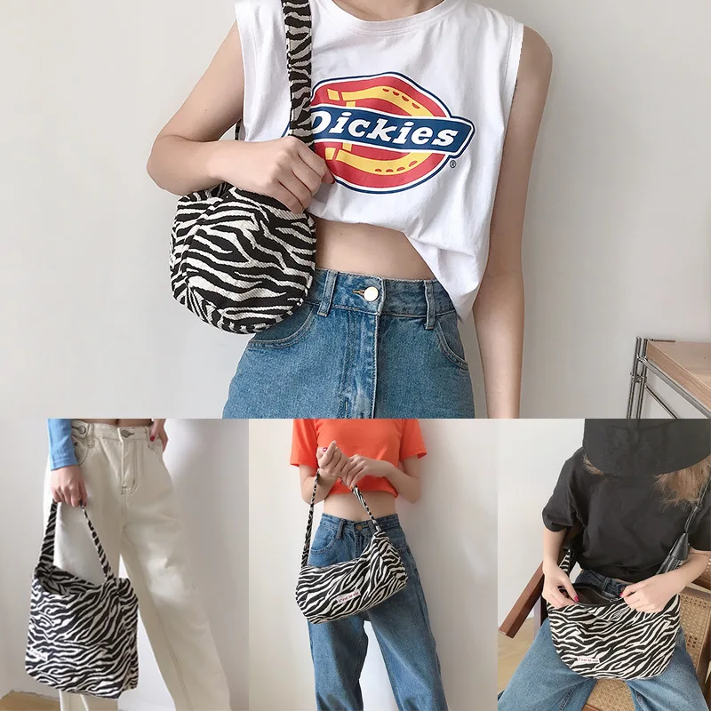 

Fashion High-quality Women Bags 2021 New Jacquard Fabric Shoulder Bag Round Barrel Underarm Bag Simple and Convenient Handbag