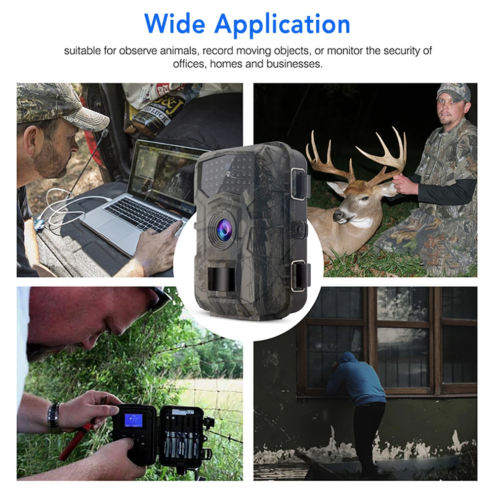 

Наружная охотничья камера 940 нм, 32 МП, новая камера для обнаружения диких животных, s HD Водонепроницаемая инфракрасная камера с мониторингом,...