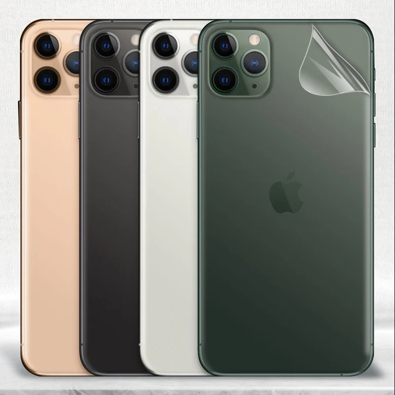 Передняя и задняя защитная пленка BoeYink 21D для iPhone 11 Pro Max 11Pro Гидрогелевая мягкая Apple