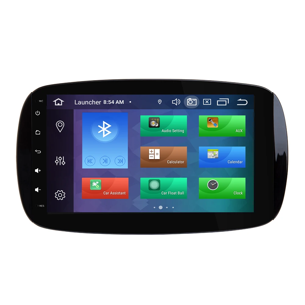 Josmile Автомагнитола 1 din Android 10 автомобильный мультимедийный плеер для Mercedes/Benz Smart