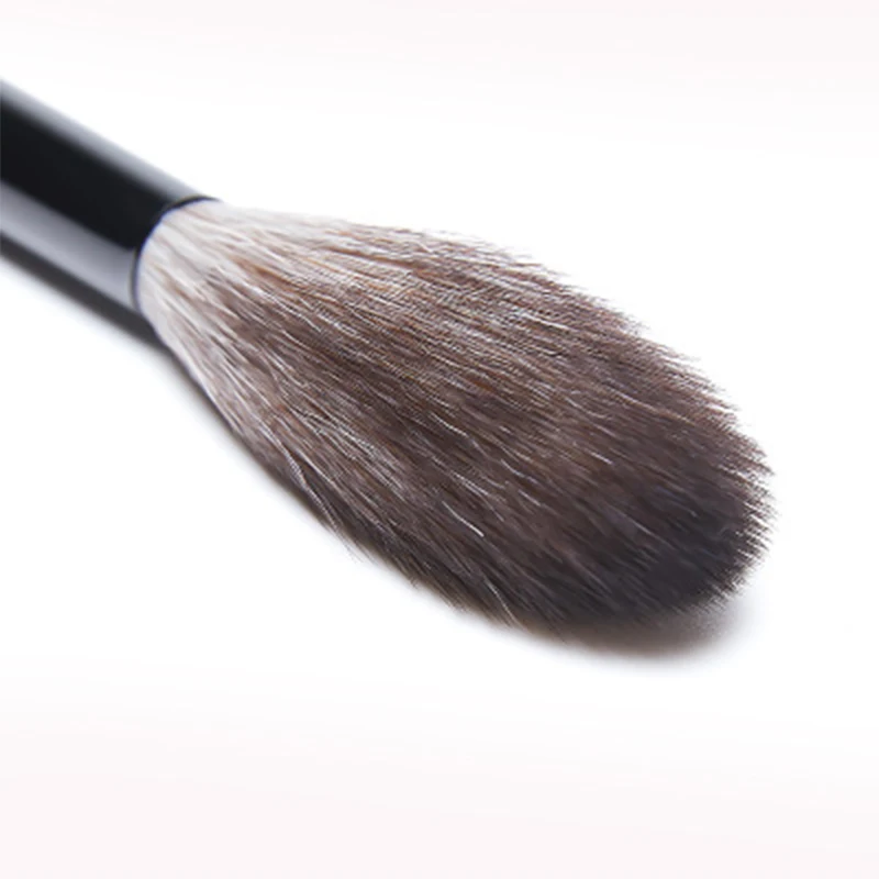 1PC Flame Blush Brush Goat Hair Highlighter Makeup Brushes Powder Blending Multifunctional Long Natural Soft Beauty Tools | Красота и