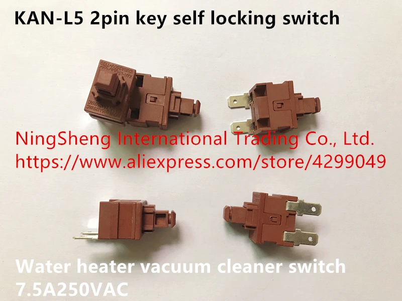 Оригинальный новый 100% телефон 2 контакта самоблокирующийся переключатель