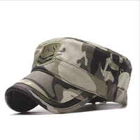 100 cotton men snapback cap military hats camouflage solid color army flat top cap outdoor casual visor sun dad hat cap