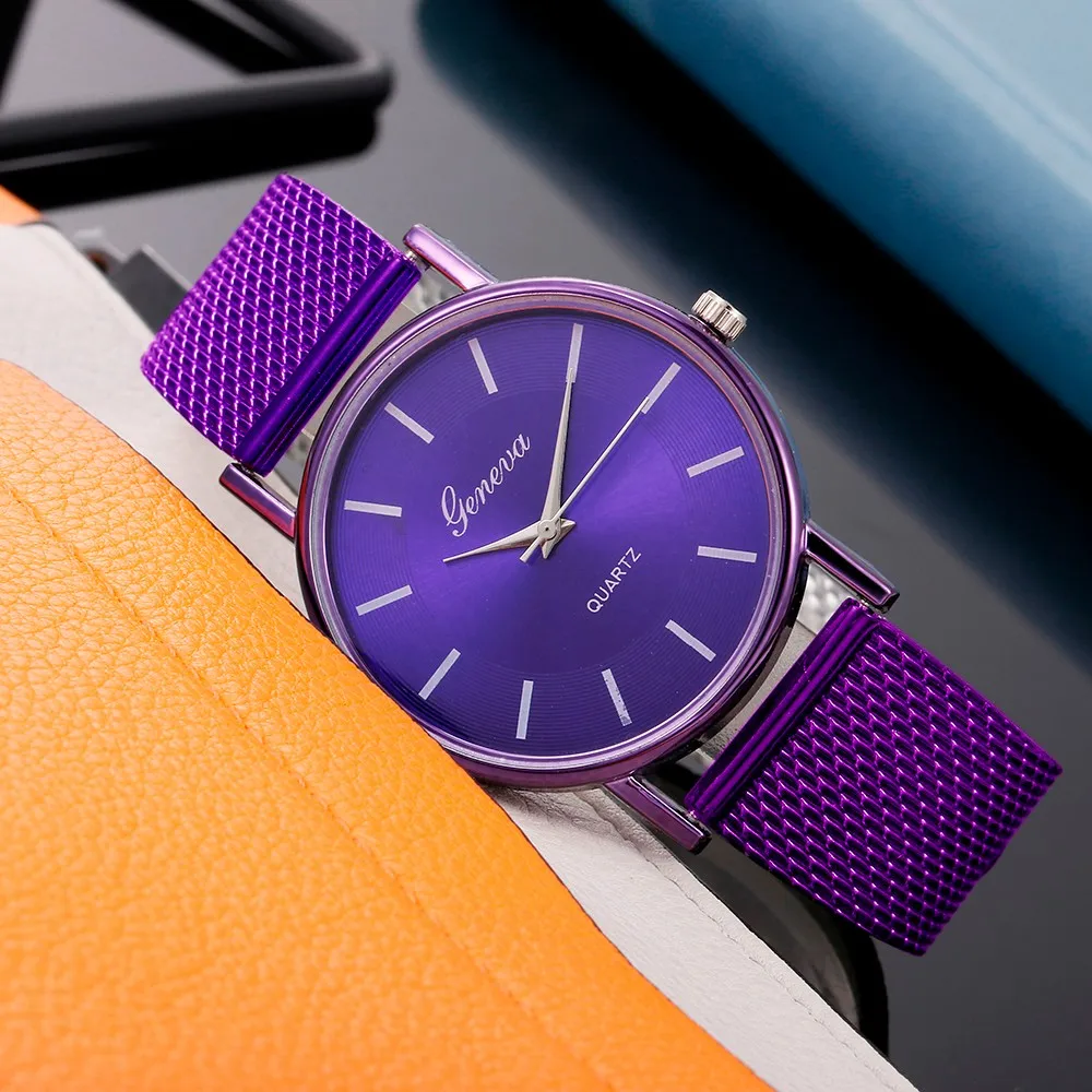2021 women watches silver Quartz Watch Woman's High-end Blue Glass Life Waterproof Distinguished watch for women bracelet watsch