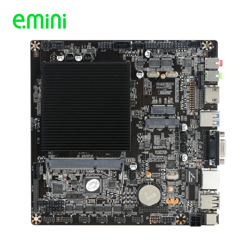 Системная плата E.mini Intel Celeron J1900L1 для настольного ПК системная Mini Itx с поддержкой
