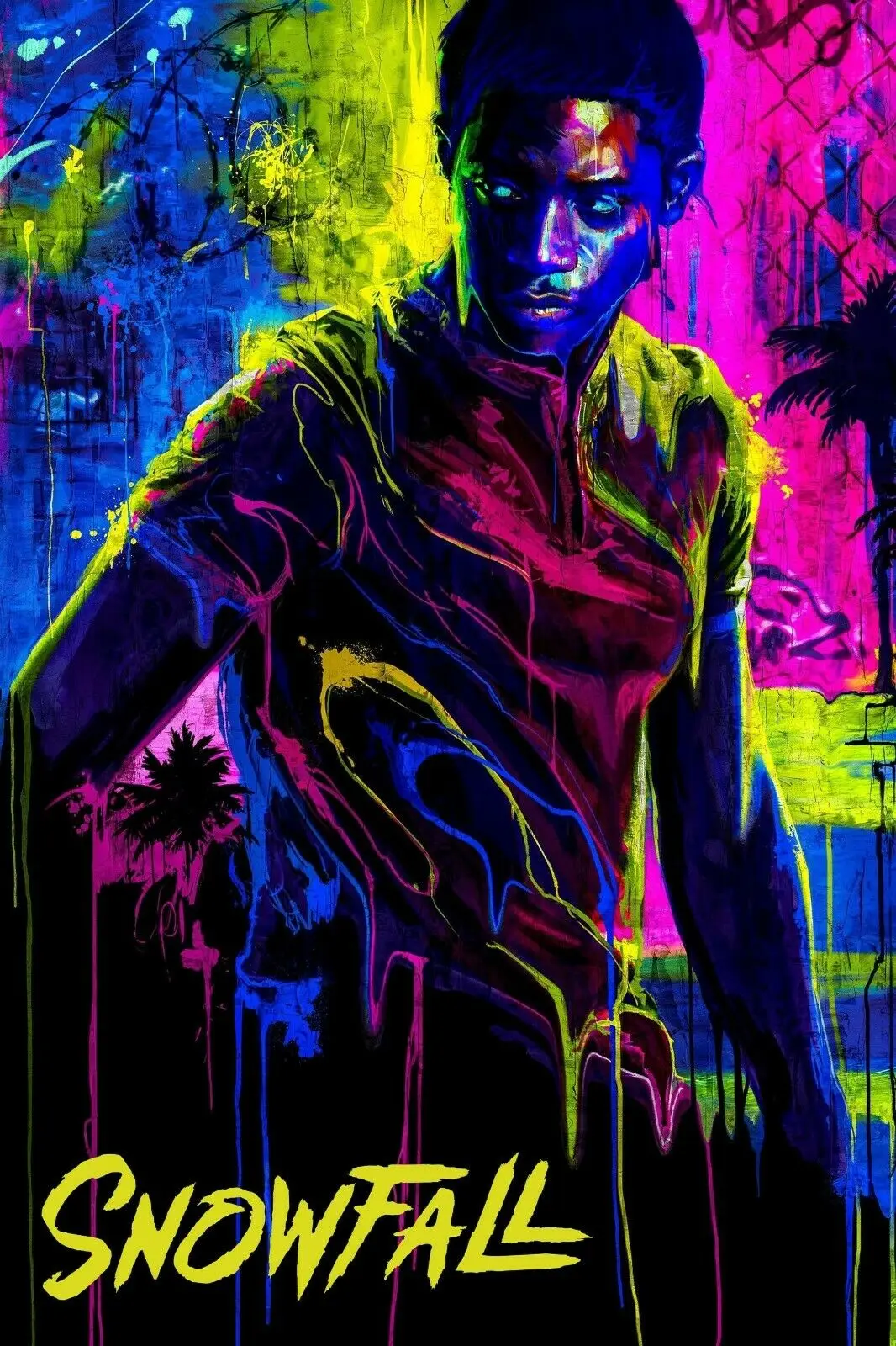 Снегопад 4 Сезон ТВ художественный фильм печать Шелковый плакат домашний