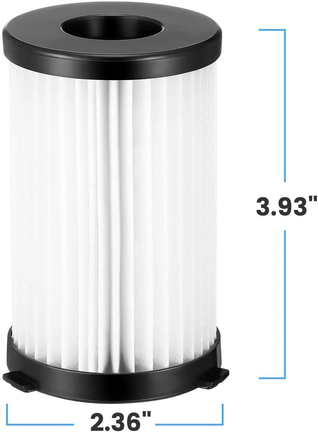 Фото Hepa-фильтр для пылесоса MooSoo D600 D601 Cecotec Conga Thunderbrush 520 550 560 Ariete Handy Force 2761 2759 RBT №2