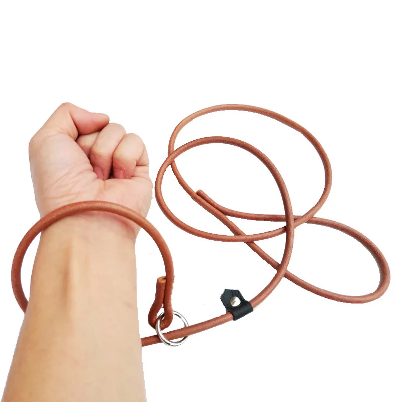 Кожаный поводок для маленьких собак из натуральной кожи | Дом и сад