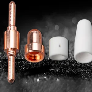 Плазменный резак, аксессуары для аппарата плазменной резки, фотоэлемент, электрод, керамическая крышка, бесплатная доставка