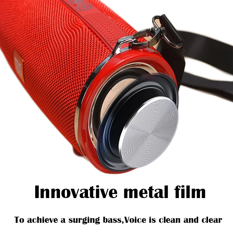 Портативная стереоколонка TG189 беспроводная уличная колонка с функцией объемного