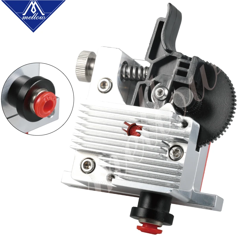Mellow 3D части принтера обновление все металлические titan экструдер для V6 J-head bowden hotend Anet a8 Cr-10 Prusa i3 mk3 MK8 Ender 3