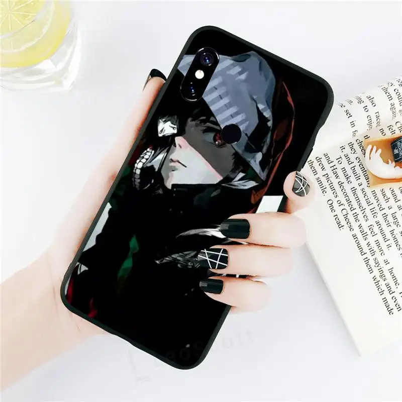 

0 Tokyo Ghoul Trendy Anime Phone Case For Xiaomi Redmi 4x 5 plus 6A 7 7A 8 mi8 8lite 9 note 4 5 7 8 pro