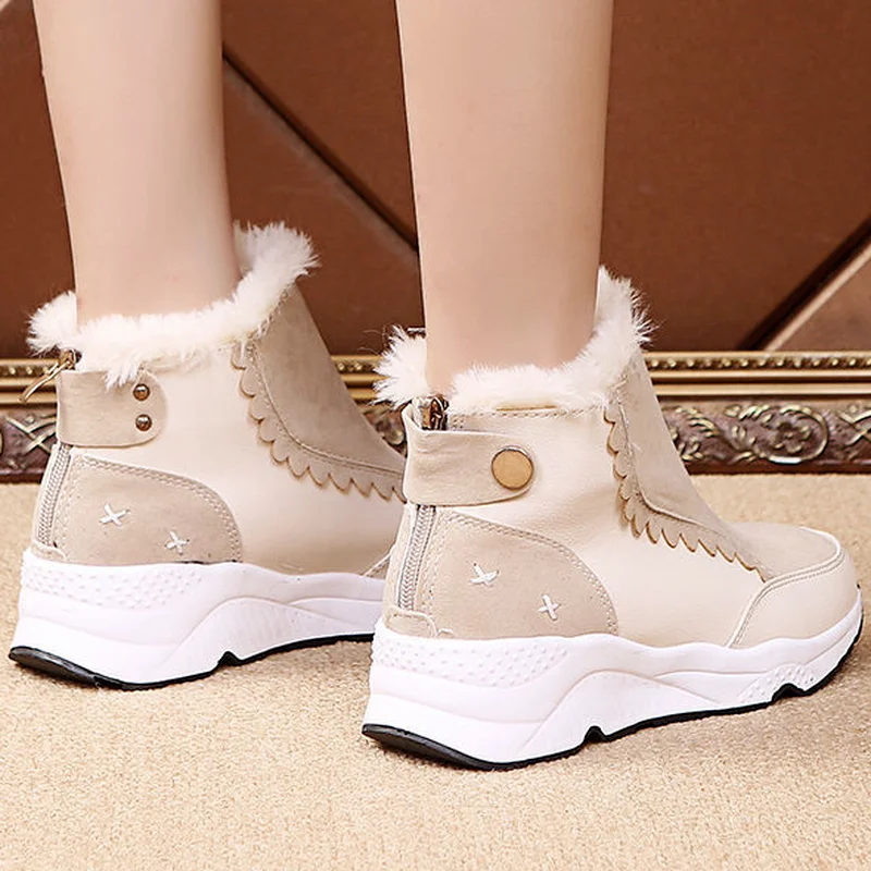 

Женские бархатные ботильоны на платформе и квадратном каблуке, модные теплые ботинки без шнуровки, мотоциклетные ботинки, новинка зимы 2021