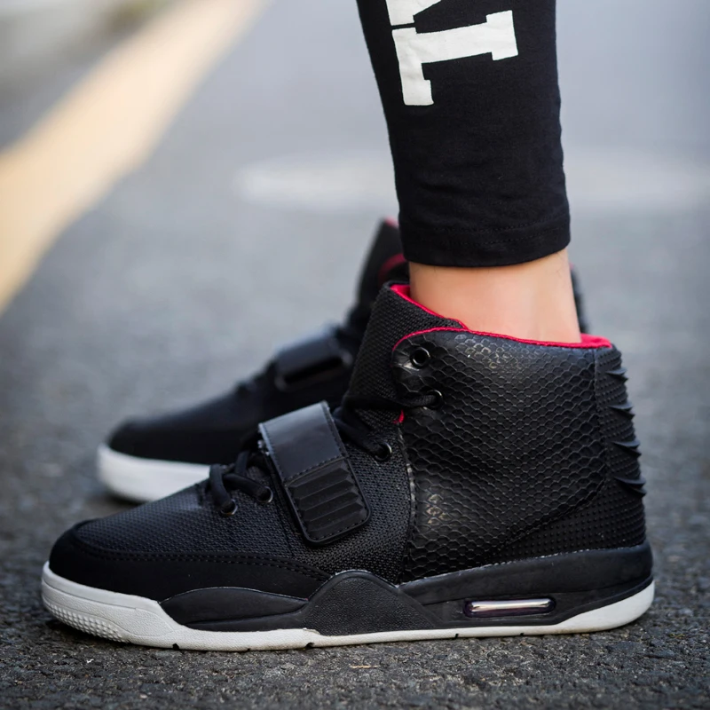 Новые мужские зимние кроссовки с высоким берцем Баскетбольная обувь