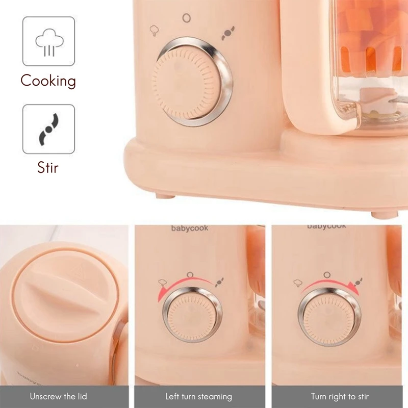 

Baby Food Maker Multi-Function Steamer Grinder Blender Mills Machine Auto Grinding Food Processor for Baby EU Plug
