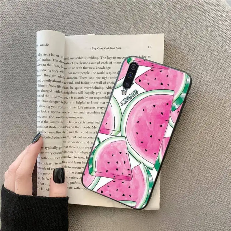 

Summer Fruit Watermelon pattern Phone Case For Samsung galaxy S 9 10 20 A 10 21 30 31 40 50 51 71 s note 20 j 4 2018 plus