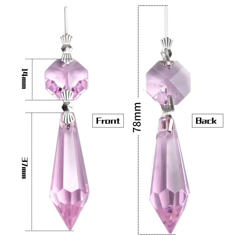 20 шт. запасные части для светильника с восьмиугольными бусинами | Дом и сад