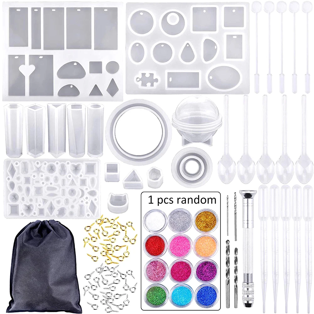 83 шт./компл. силиконовые формы для изготовления ювелирных изделий ручная работа