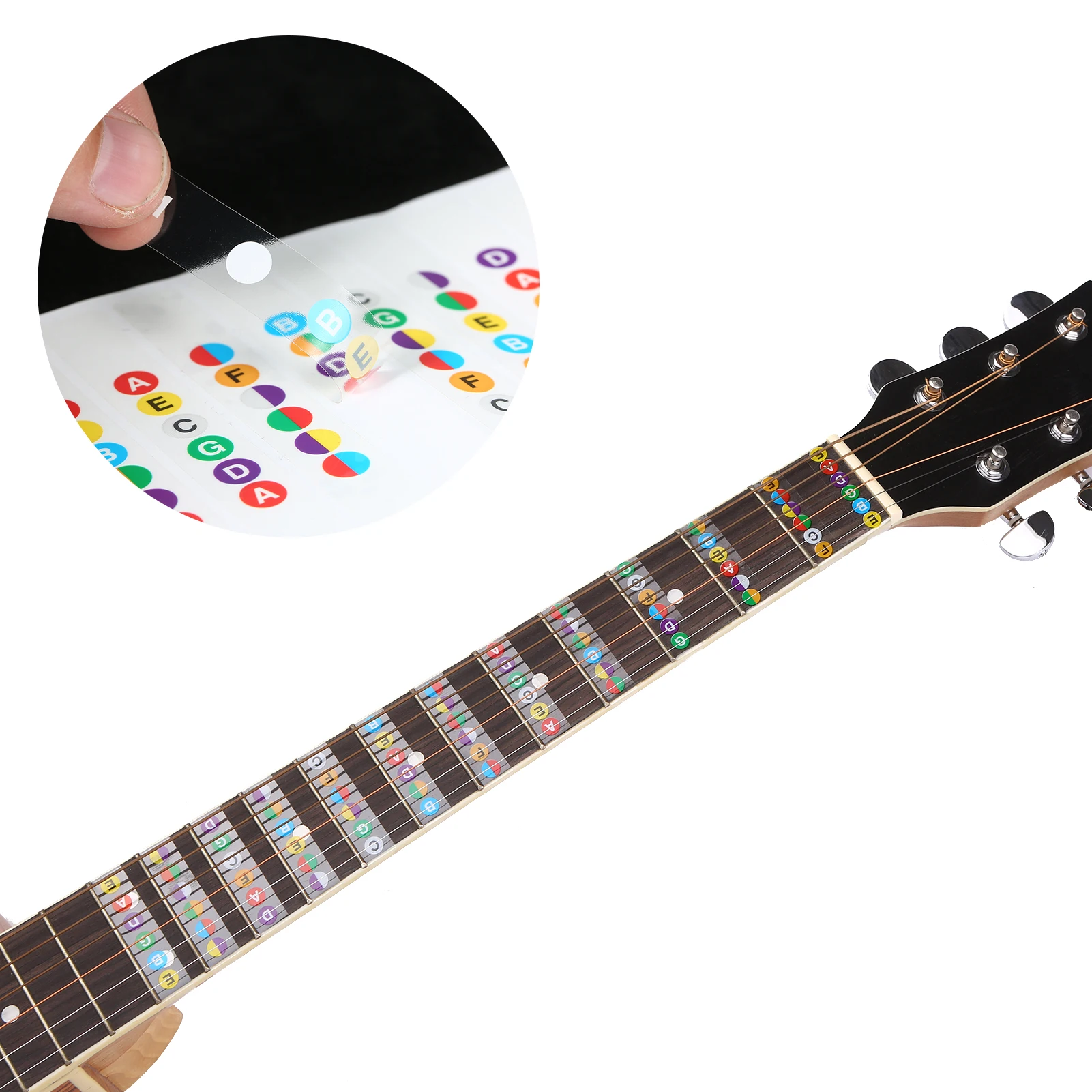 Наклейки-подставки для гитары 2 шт. | Спорт и развлечения