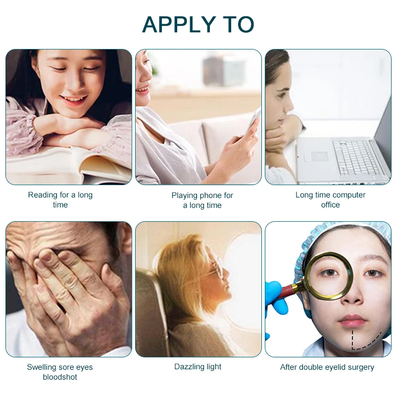 Лед для глаз гелевая маска согрева или Теплые Прохладный лед крем удаления