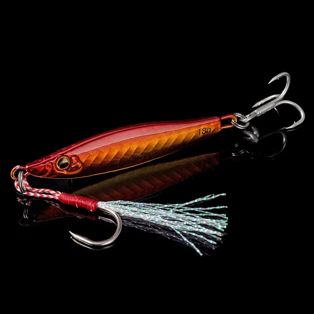 

SUNMILE Saltwater Casting Jigging Fishing Lure 9/12/15 /18/24g Metal Cast Jig Spoon Lures For Sea Bass Tackle Pesca Leurre Peche