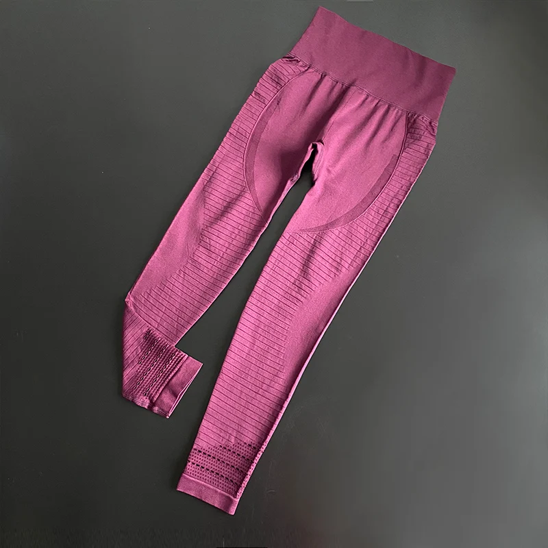 Dropship High Waist Fitness Women's Full Length Tights Running Pants Shaping Girls Yoga Pants Exercise Pants Yoga Leggings