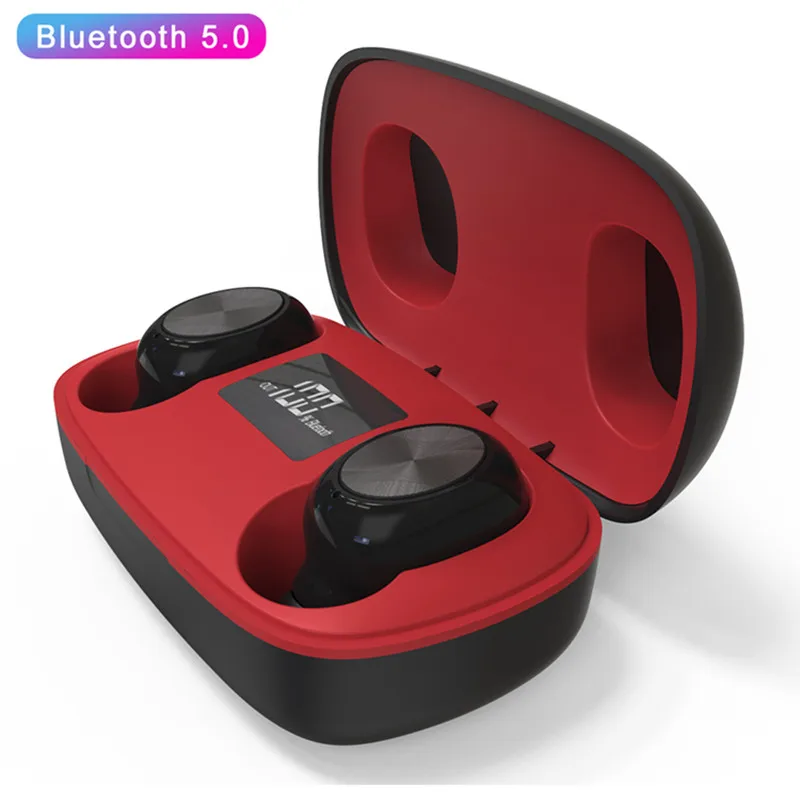 TWS Bluetooth 5 0 беспроводные наушники Hi Fi стерео спортивные для бега сенсорное