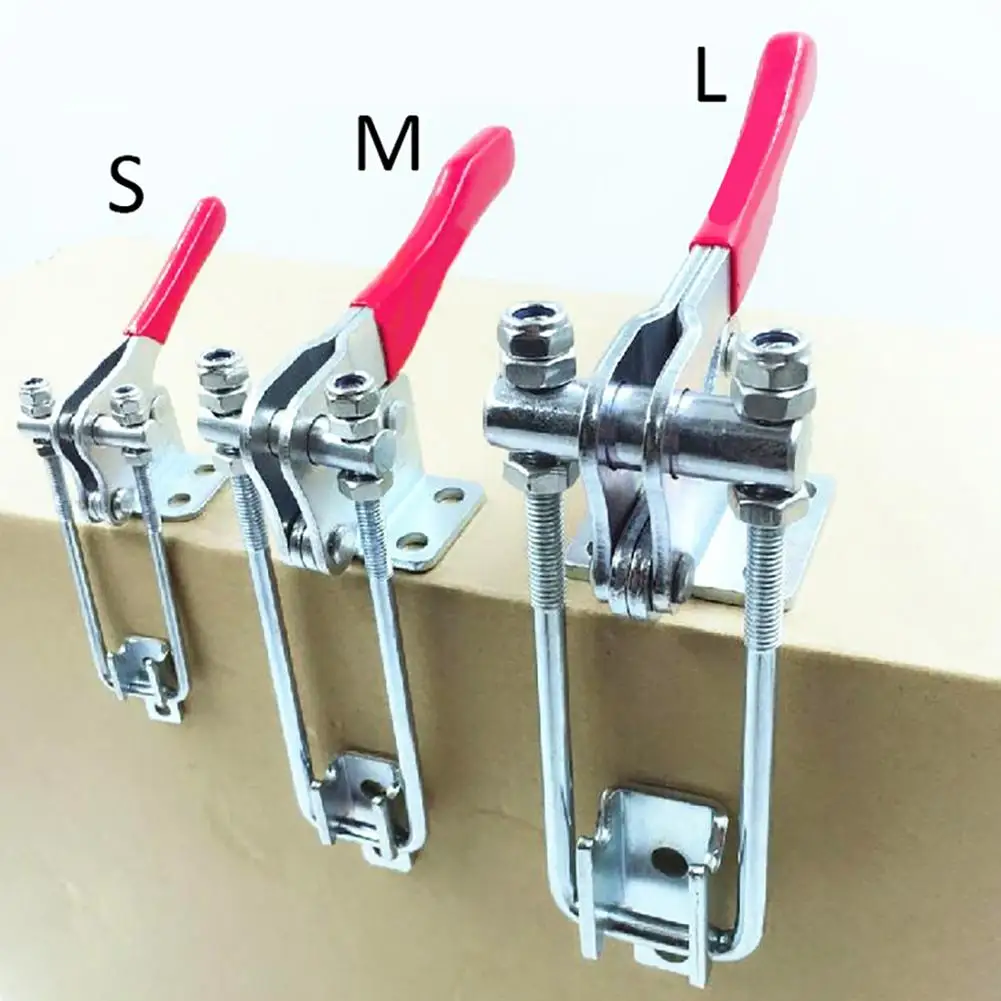 90 градусный механический Железный защелкивающийся рычажный фиксирующий Зажим