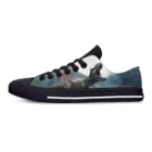 Фильма динозавра из мультфильма Парк Юрского периода, парка модная забавная Повседневная Женская Тканевая обувь с низким берцем; Легкие и дышащие; 3D принт мужские и женские кроссовки