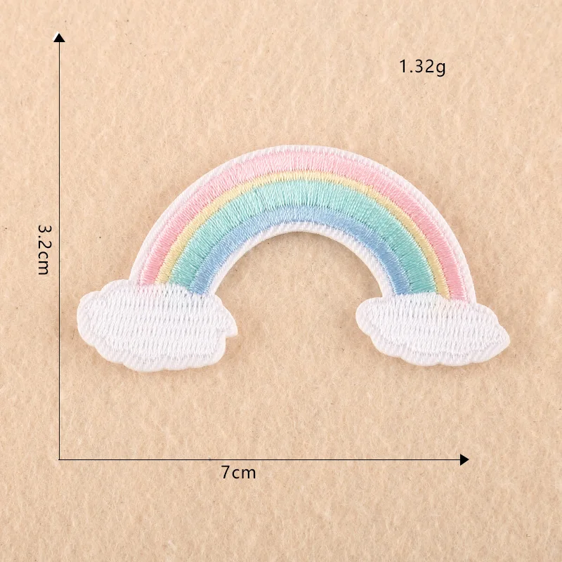 Нашивка HEY Мультяшные нашивки вышивка полоса на одежде стильная наклейка с