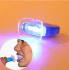Светодиодный устройство для отбеливания зубов забота о здоровье полости рта синий светильник зубов оборудование удаляет жесткие Красители Красота инструменты легко носить с собой для отбеливания зубов
