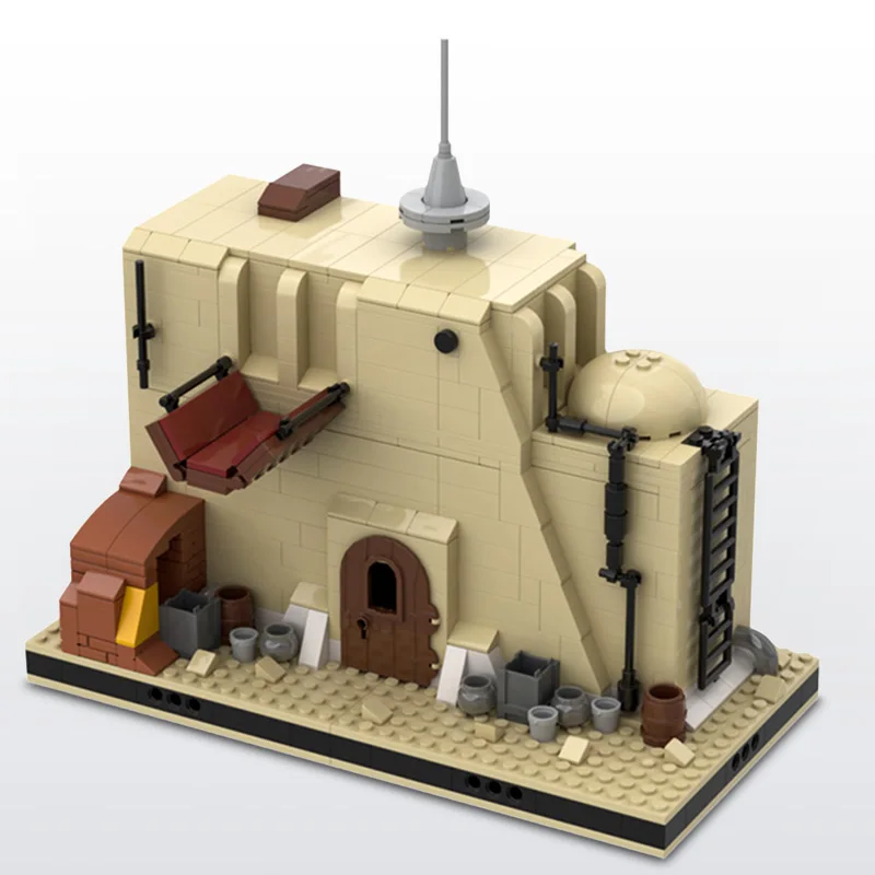 

Desert Junk Store Building Blocks Star Space Wars Tatooine Architecture Model City Street View Bricks Kids DIY Toys Xmas Gifts