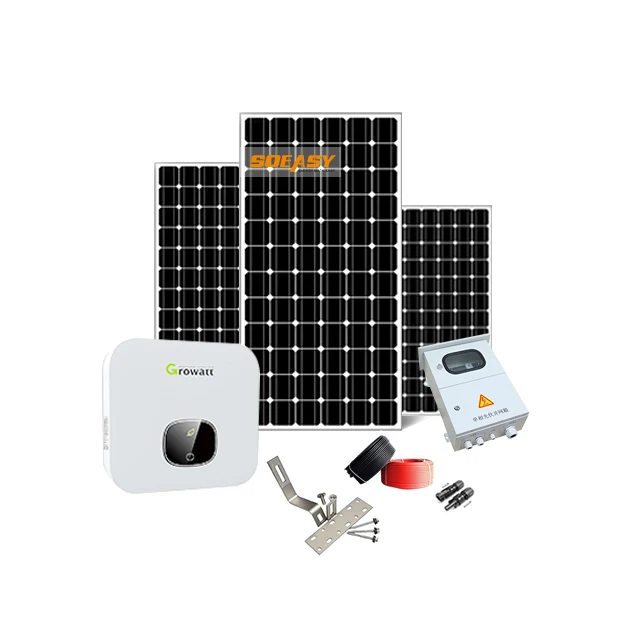 Soeasy On Grid 5kw Electrical Power System 3kw 5.5kw Solar Panel Support 400V