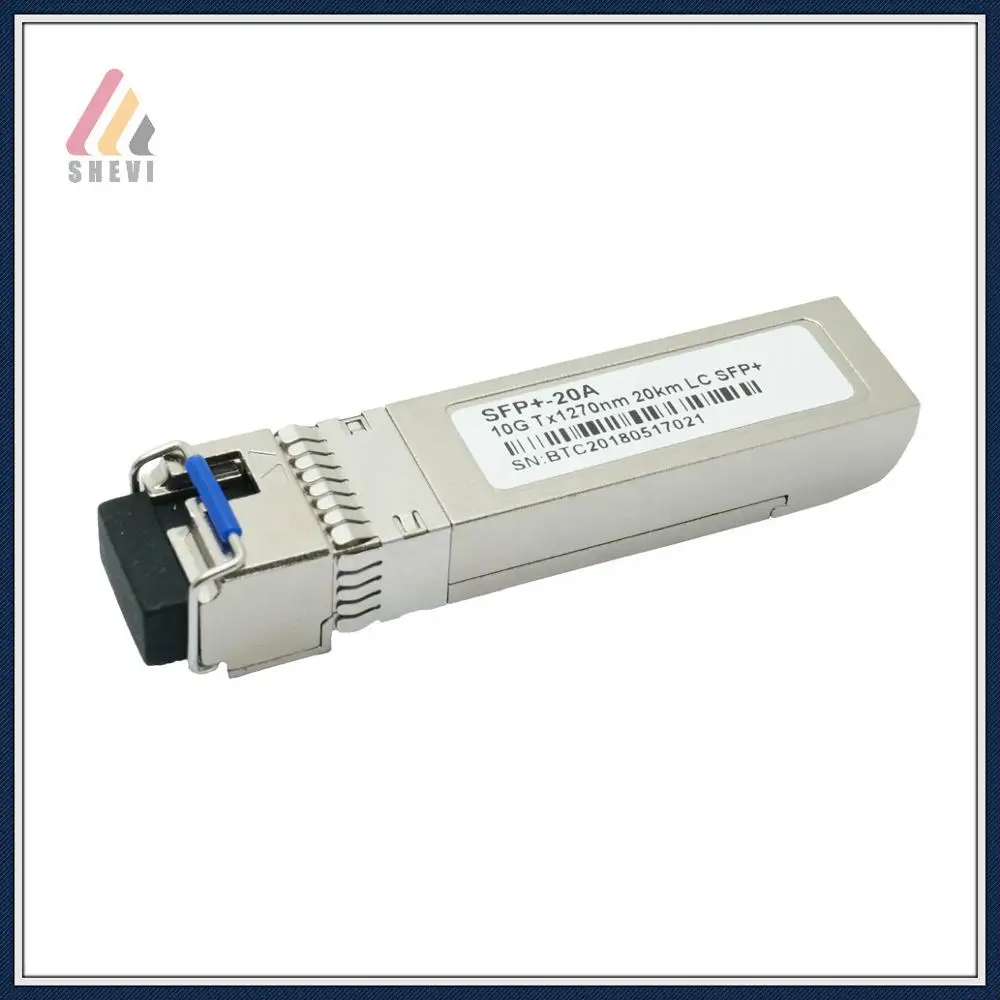 10G WDM SFP + BIDI 1270 нм 20 км LC трансивер 10 гигабит одноволоконный модуль с разъемом 1 пара