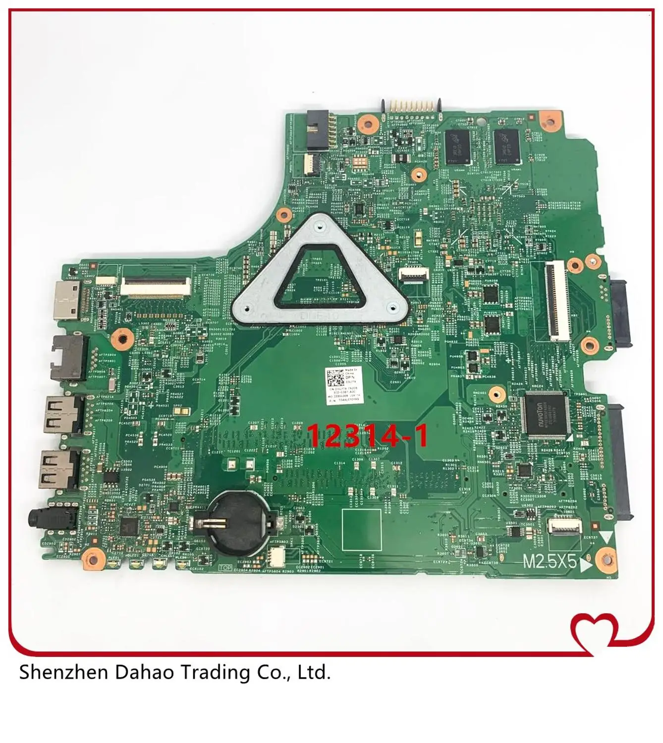 

12314-1 CN-0G9PCH 0G9PCH G9PCH For DELL Inspiron 5437 3437 i3-4010 N14M-GE-S-A2 Notebook motherboard Mainboard 100% work ok