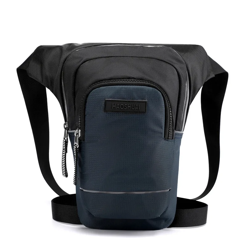 Поясная сумка для мужчин, забавная тактическая Светоотражающая нагрудная сумочка на бедро, для отдыха и занятий спортом на открытом воздух...