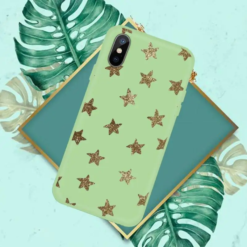 

Shiny glitter cartoon star diamond Phone Case Candy Color for iPhone 11 12 mini pro XS MAX 8 7 6 6S Plus X SE 2020 XR