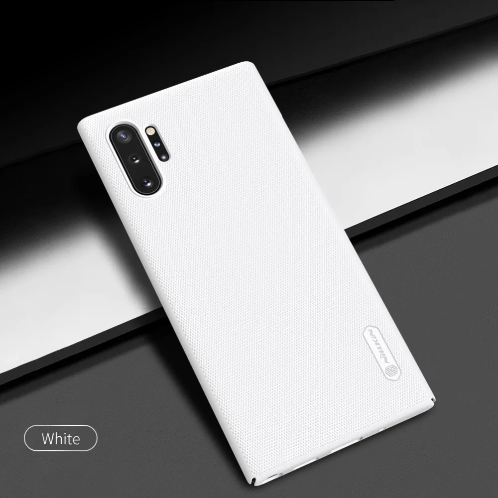 Для samsung Galaxy Note 10 Plus Nillkin супер матовый защитный жесткий чехол для samsung Note 10 Plus 9 8 7 FE Nilkin чехол для телефона