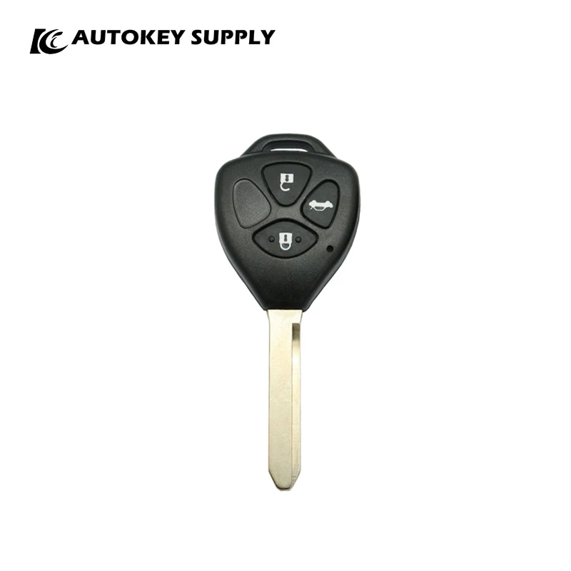 

For Toyota 3 Button Remote Shell Toy47 No Logo Autokeysupply AKTYS282