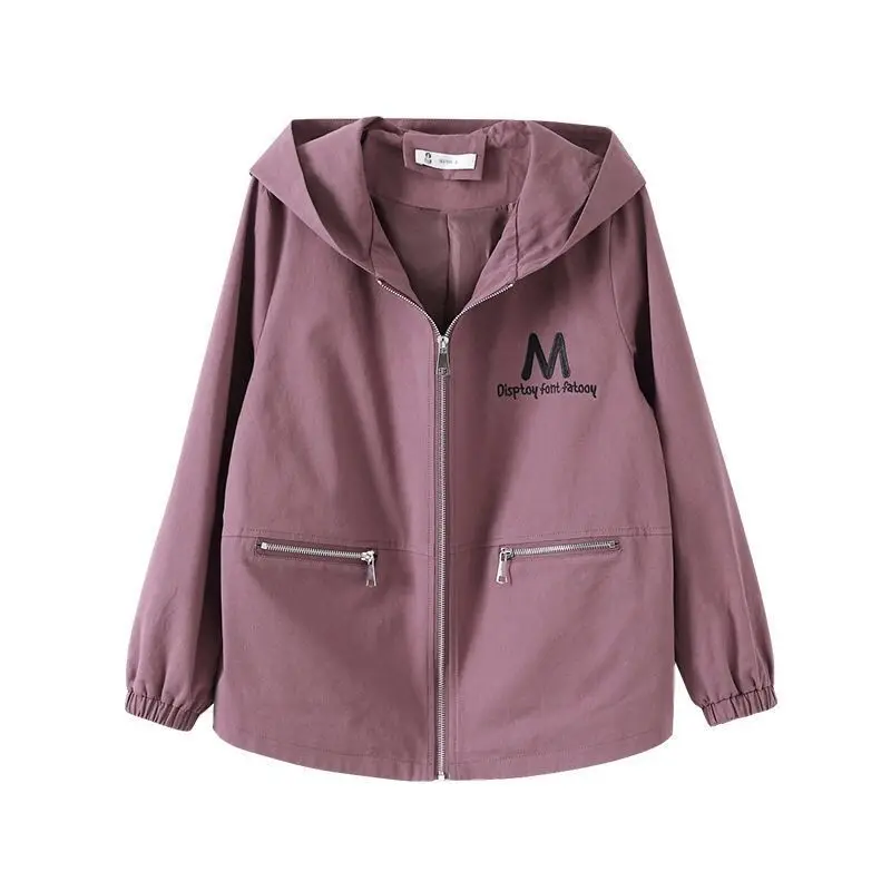 

5XL Plus Size Fashion Embroidery Jacket 2020 New Spring Autumn Women Casual Coat Middle-aged Mother Basic Jacket With Lined H126
