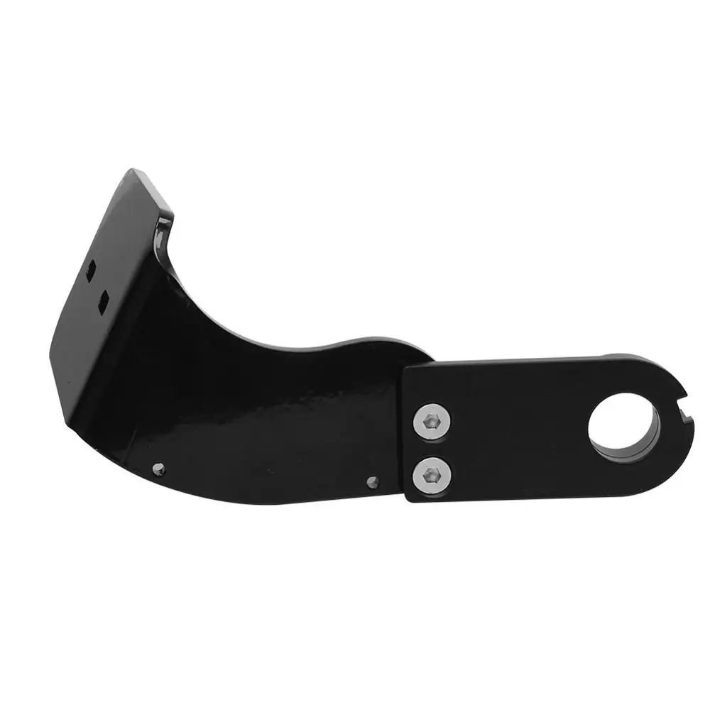 Черный модифицированный кронштейн для номерного знака с боковым креплением