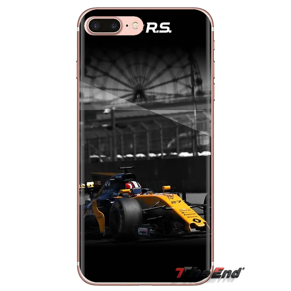 Renault rs автомобильные прозрачные мягкие чехлы Чехлы для iPod Touch Apple iPhone 4 4S 5 5S SE 5C 6 6S 7 8