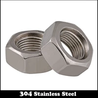 500pcs m80 75 m8x0 75 din934 304 stainless steel 304ss thin fine pitch thread hexagon hex nut