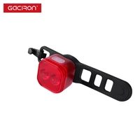 gaciron bicycle taillight w07r bicycle rear light usb rechargeable bicycle flashlight bike accessories ipx4 waterproof bike lamp