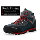 Новинка 2021, ботинки для рыбалки с нахлыстом, быстросохнущие износостойкие дышащие снасти, уличные Нескользящие дренажные мужские ботинки