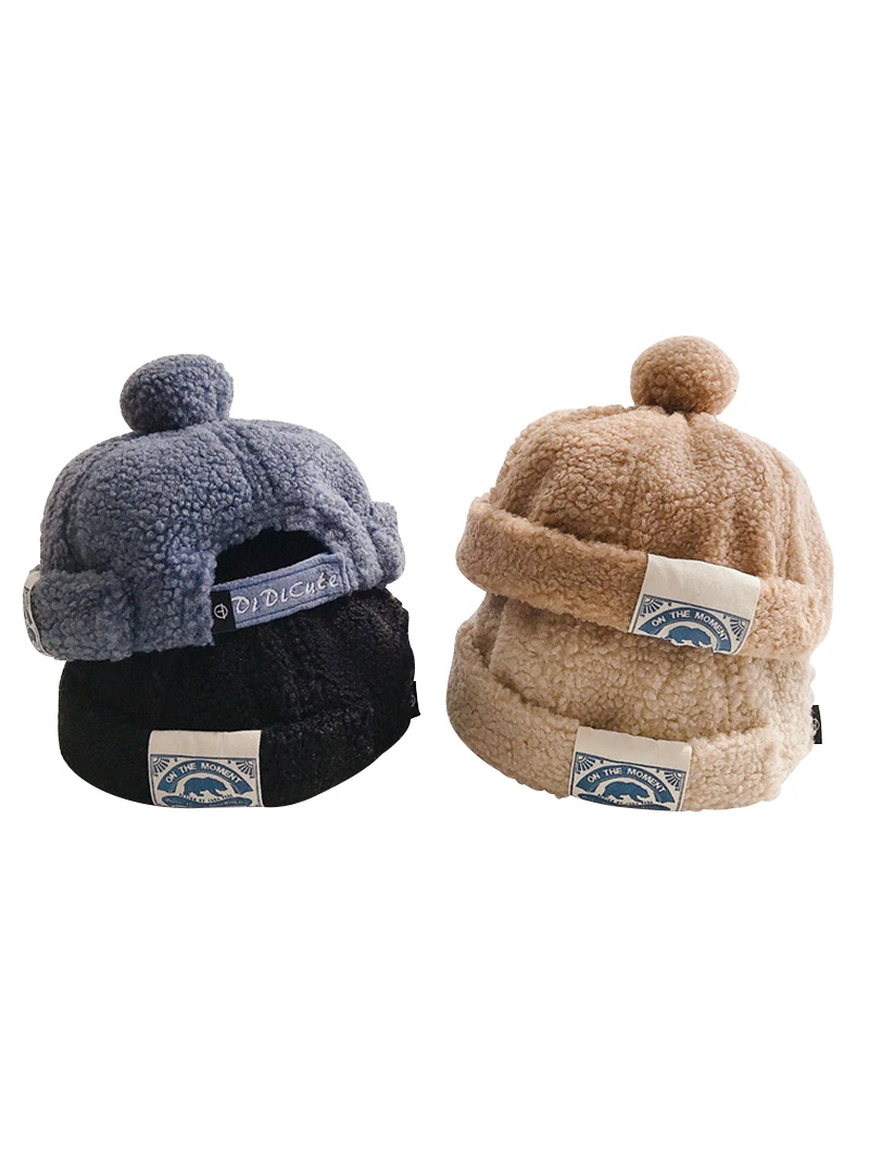 New Japanese Baby Winter Hats Plush 